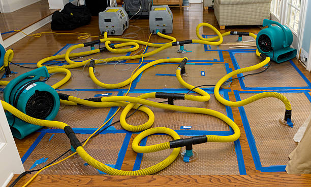 Professional Water Extraction technician working in Kyle, SD
